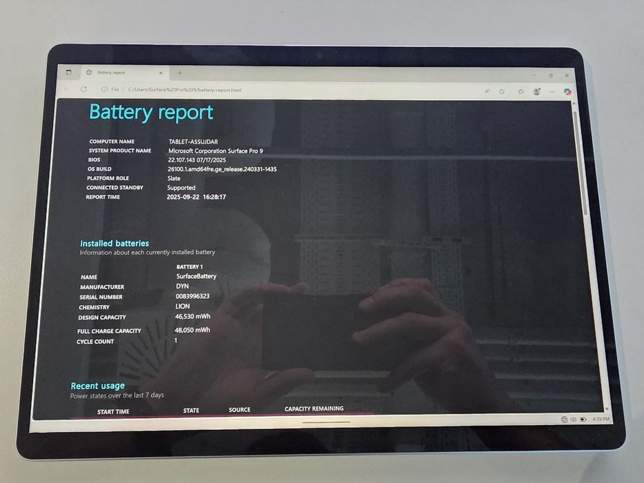 Microsoft Surface PRO 9 i7 12th, 16GB RAM, 256GB SSD