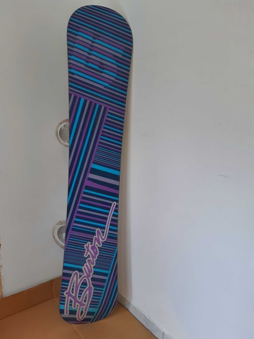Placa snowboard Burton Feather 153 cm cu legaturi Burton - boots
