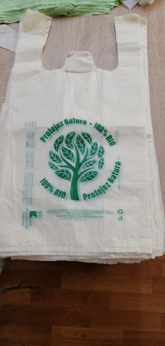 Pungi biodegradabile 5 kg/dimensiune 28x50/TRANSPORT GRATUIT
