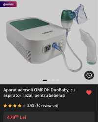 Vand Aparat aerosoli OMRON DuoBaby, aspirator nazal, pentru bebelusi