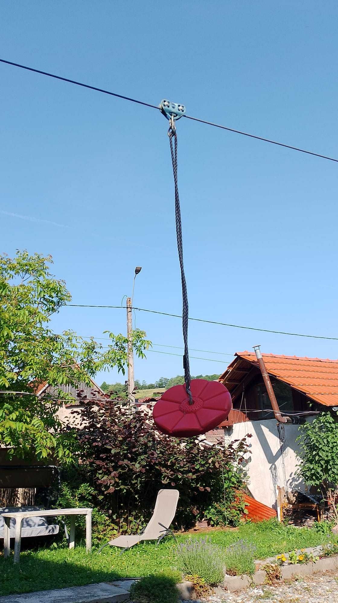 Tiroliana aprx 35m pana la 150kg