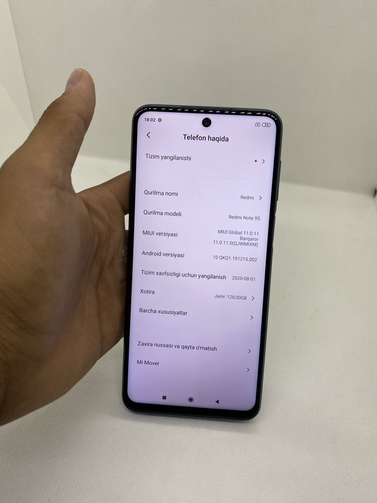 Redmi Note 9S 128 Gb