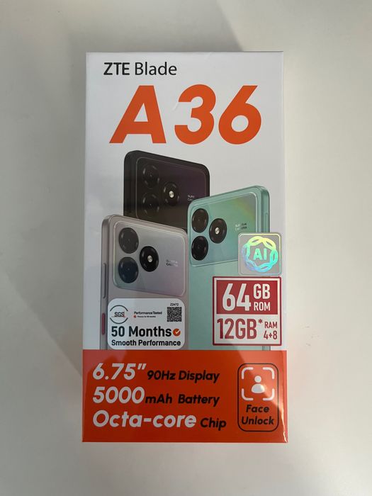 zte blade a36 64gb black