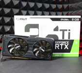 Продам игровую видеокарту Palit GeForce RTX 3060ti 8ГБ.