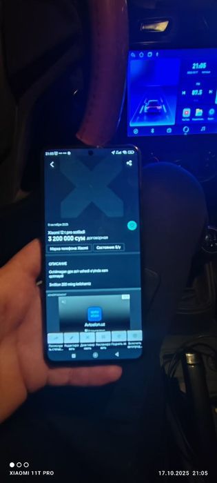 Xiaomi 12 t pro flagman  sotiladi