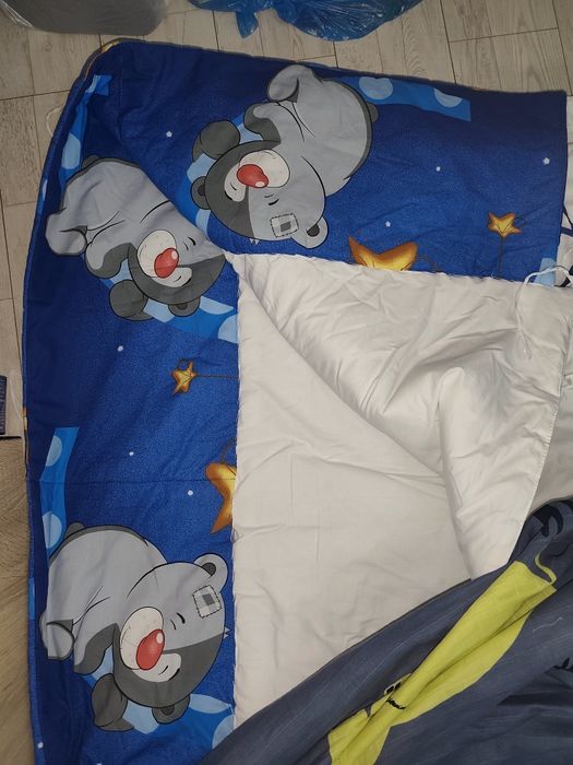 Laterale duble protecție pătuț