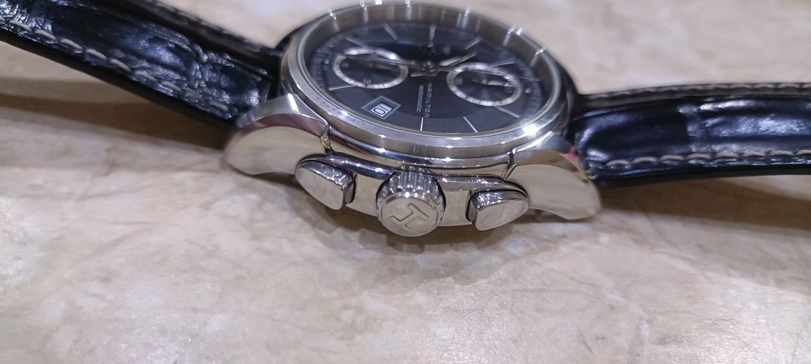Hamilton Jazzmaster automatic chronograph eta valjoux 7750