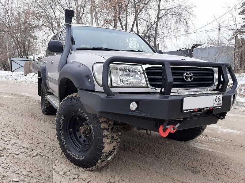 Бампер РИФ силовой передний Toyota Land Cruiser