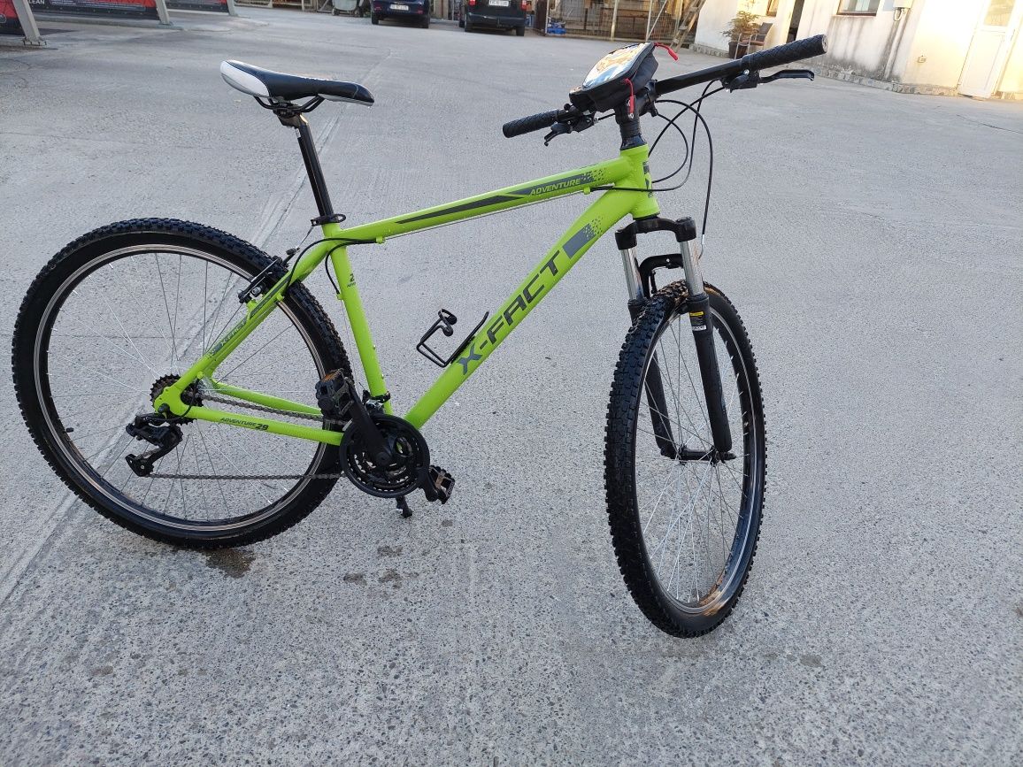 Bicicleta X-FACT ADVENTURE 29 lime MTB EM.