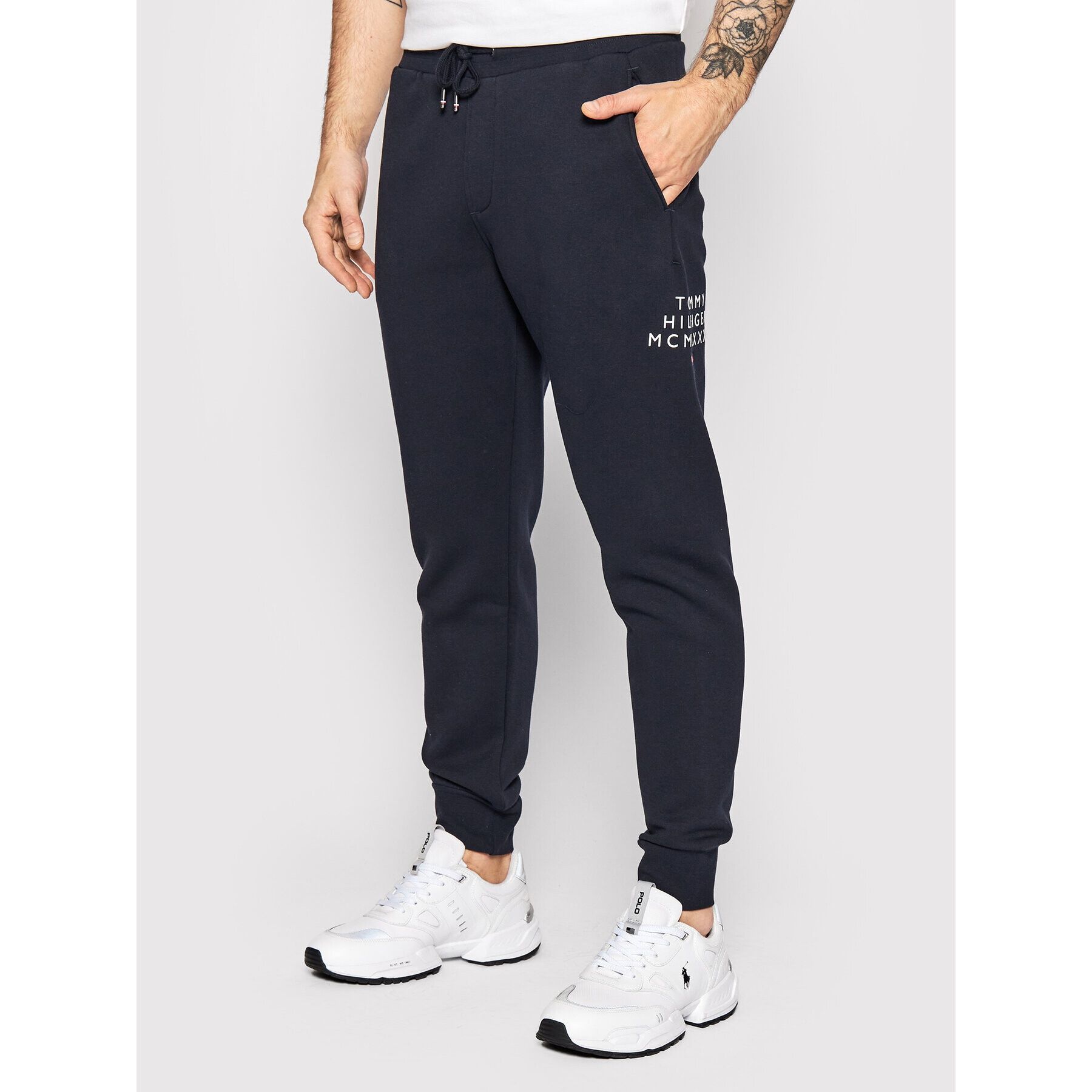 Tommy Hilfiger Sweatpants оригинално горнище XL, 3XL памук долница