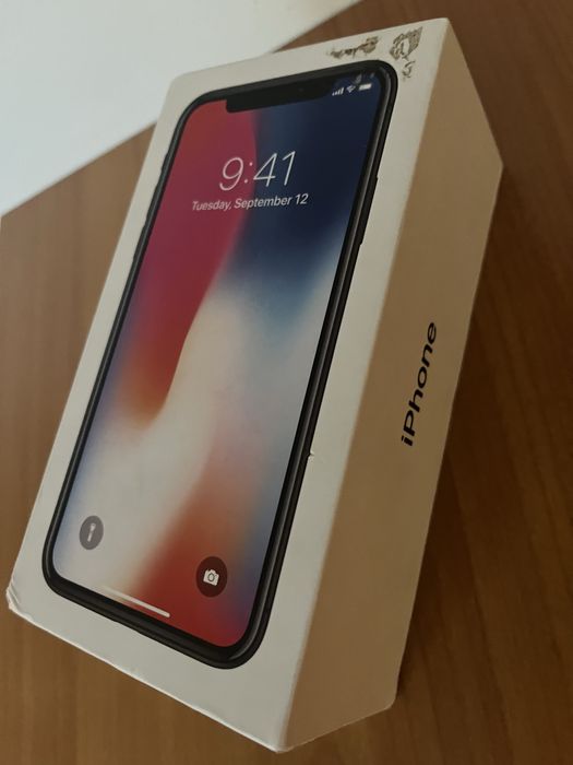 iPhone X 258 GB full box stare foarte buna