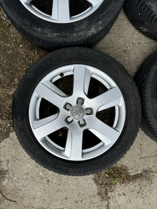 Jante Originale Audi R17 5x112 7,5 j 37 Et 225 50 r17 Iarna MS