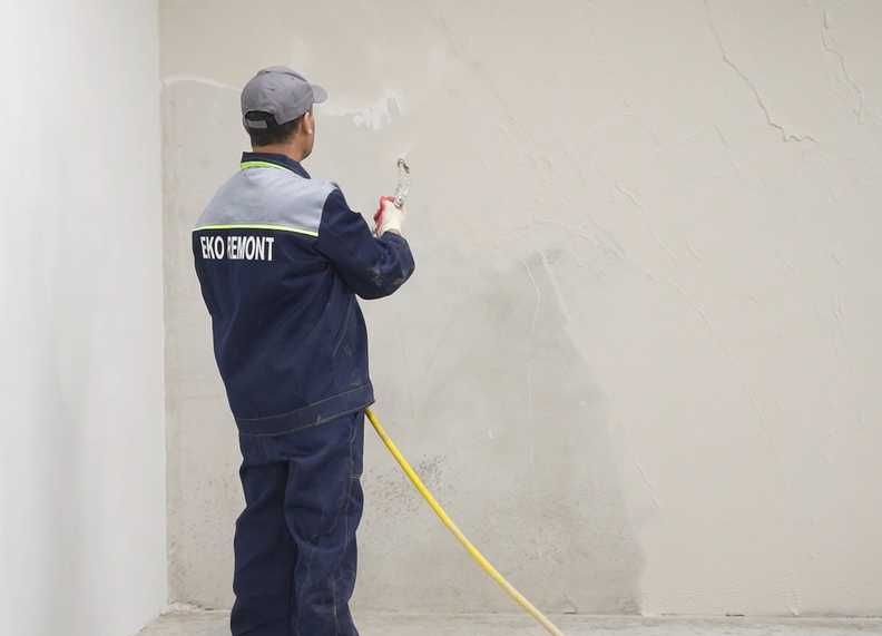 Левкас покраска стен и потолков  в Алматы