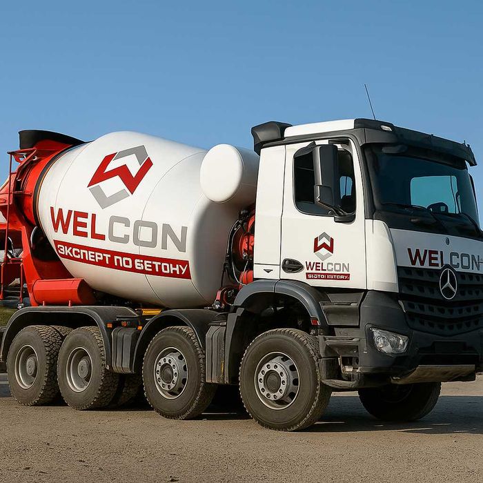 WELCON BETON — M100–M700 beton etkazamiz Concrete Laboratory nazorati