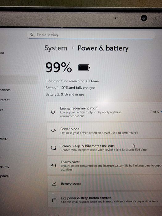 Laptop Lenovo ThinkPad T570 i5 SSD 2 Baterii