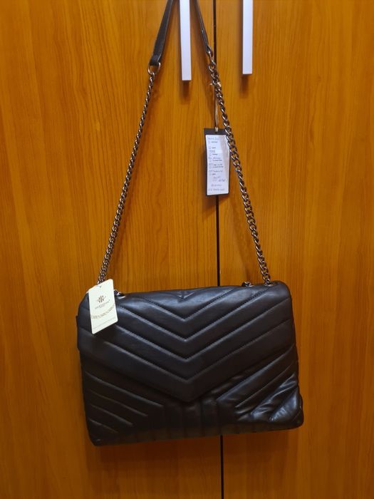 Нова дамска чанта черна