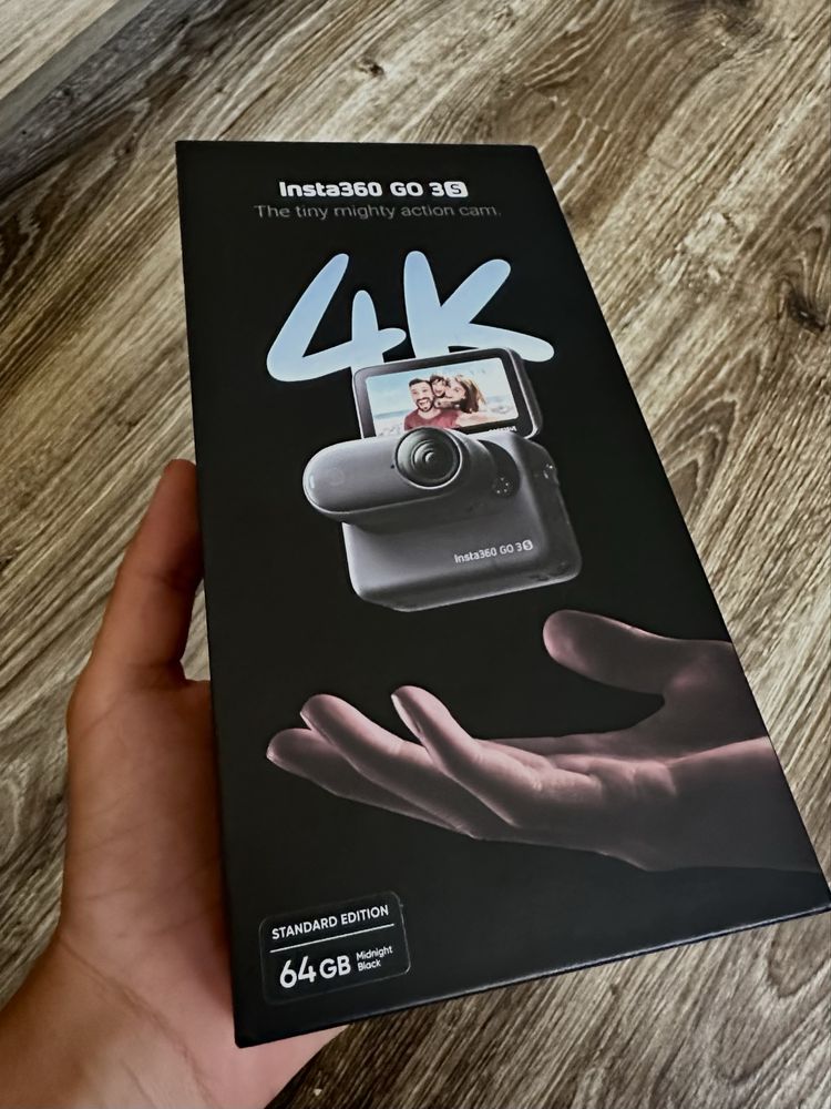 Продавам Insta360 GO 3S 64GB – почти нова!
