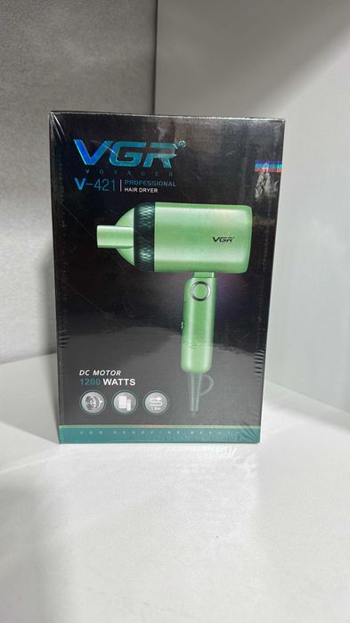 Дорожный фен / Складной фен / Фен для волос / Фен VGR