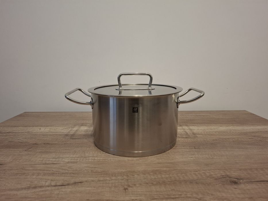 Oala inox, cu capac, 24cm/6,0L, "ZWILLING Pro" - Zwilling