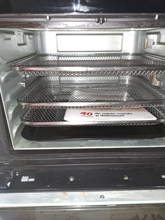 Friteuza cu aer cald Breville Airfryer VDF127X-DIM, 2000W, 10,6l