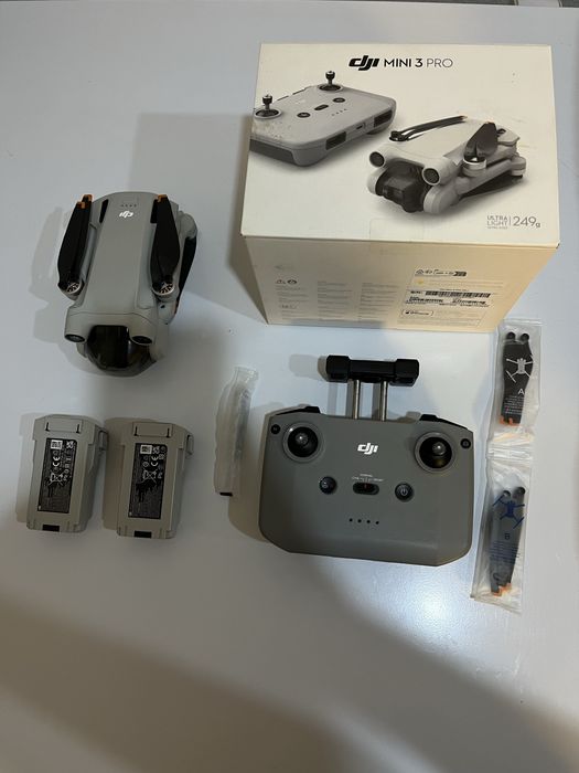 Дрон DJI Mini 3 Pro + Dji RC + Усиленная батарея