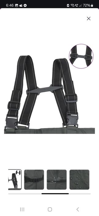 Waders, pantaloni piept pentru pescuit