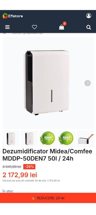 Dezumidificator Confee