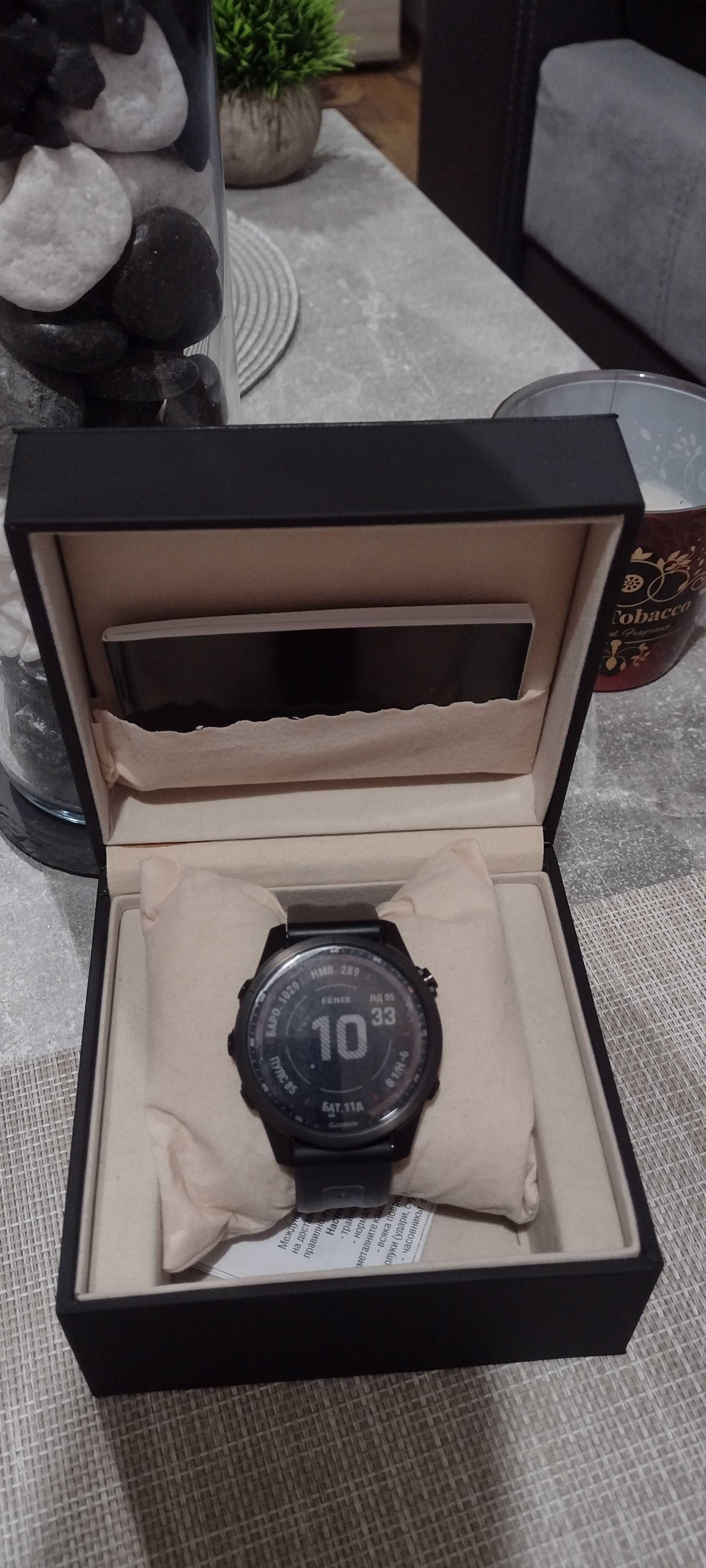 Garmin fenix 7s sapphire solar