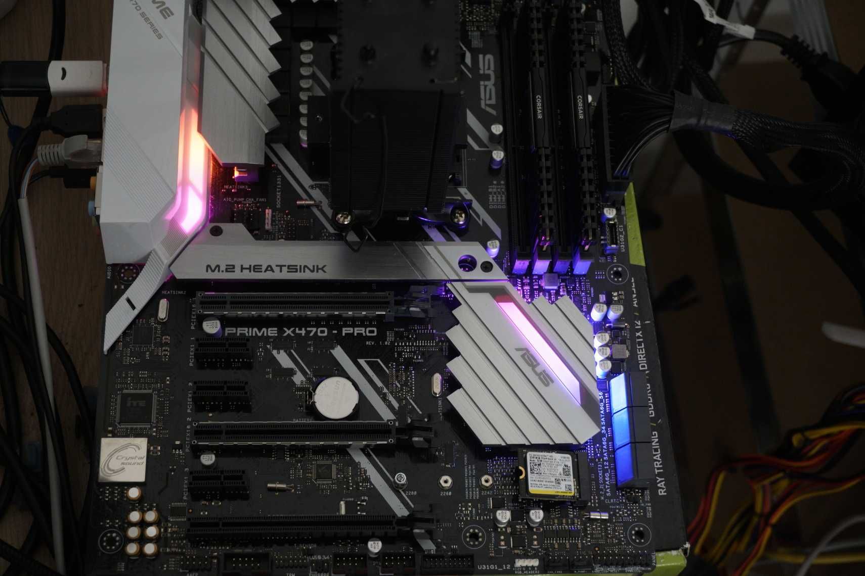 [AM4] Дънна платка дъно Asus Prime X470-Pro / 5700x3d ready! /вкл ДДС