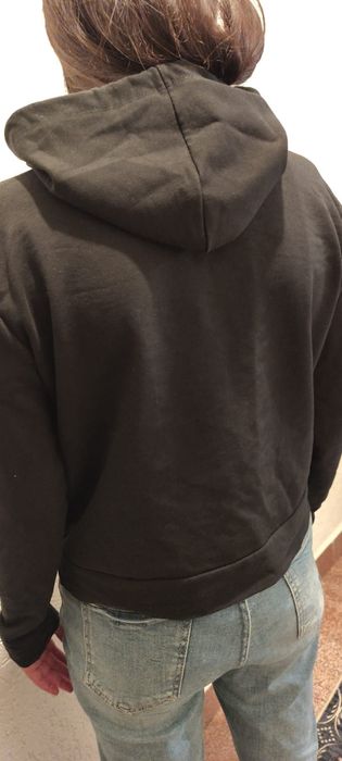 Черна блуза с дълъг ръкав