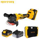 Polizor unghiular, acumulator 21V/3Ah, variator, 8500 RPM, ROTOR RBA21