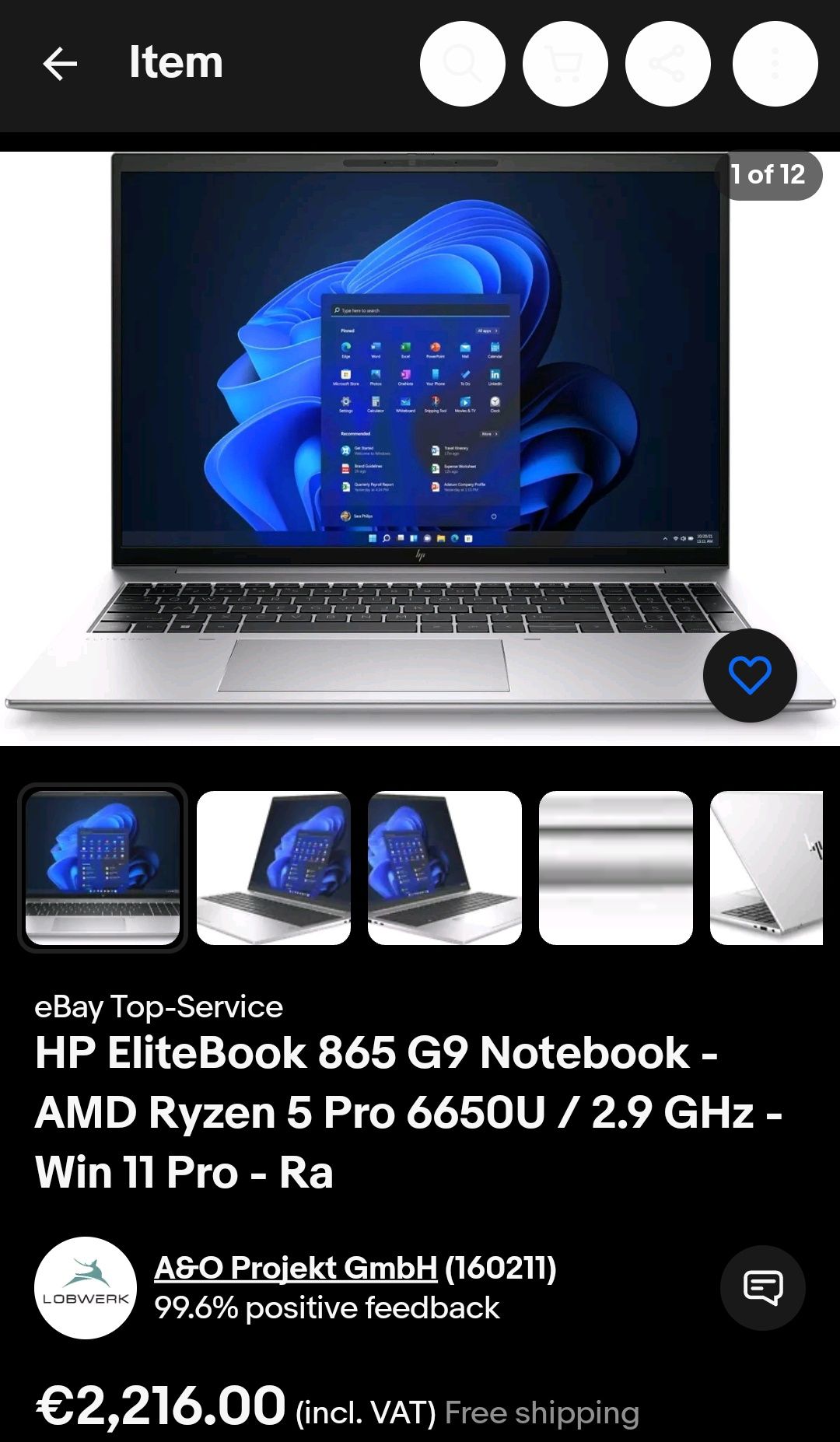 HP EliteBook 865 G9