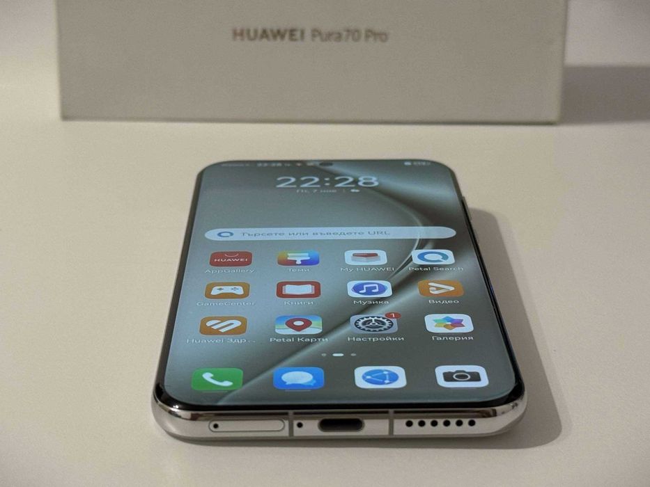 Бартер! Нов! 24м.Гаранция! Huawei Pura 70 Pro 512GB White (Бял)