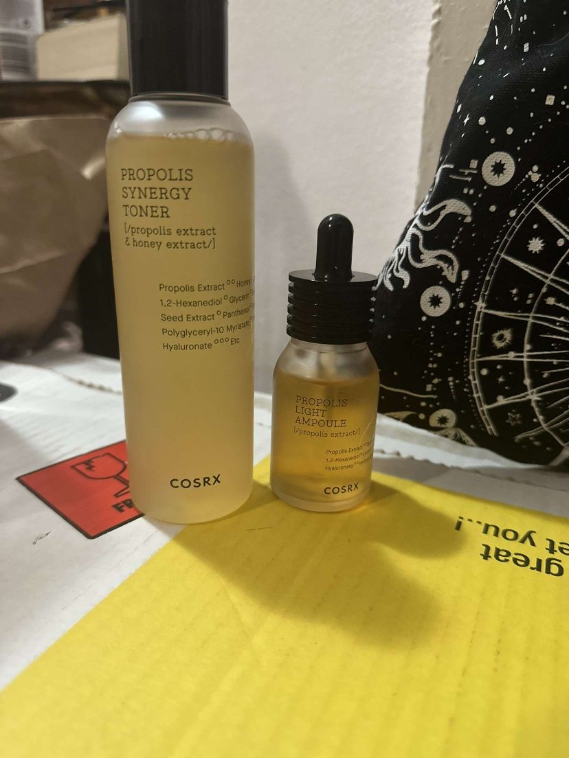 Cosrx Propolis synergy toner si propolis light ampoule