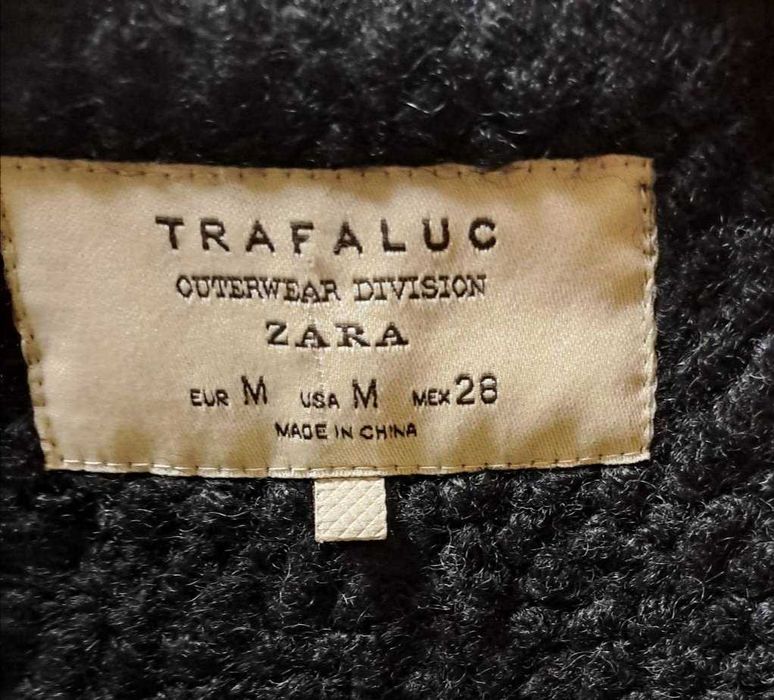 Италианско дълго черно палто и палто Zara