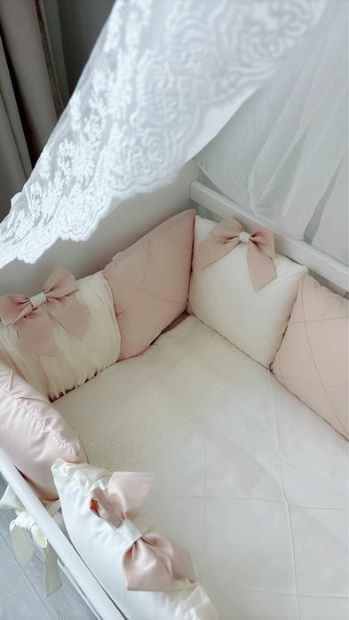 Бортики для детской кроватки