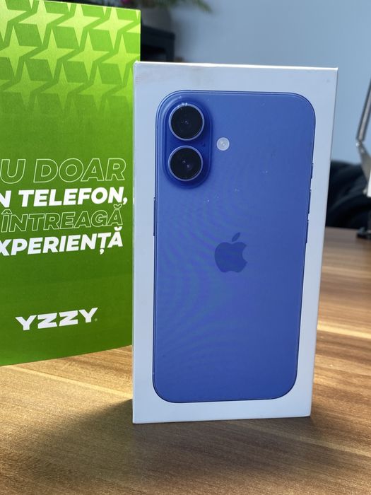 iPhone 16 / 128 GB / Garanție 24 luni | Sănătate baterie 100% / Nou