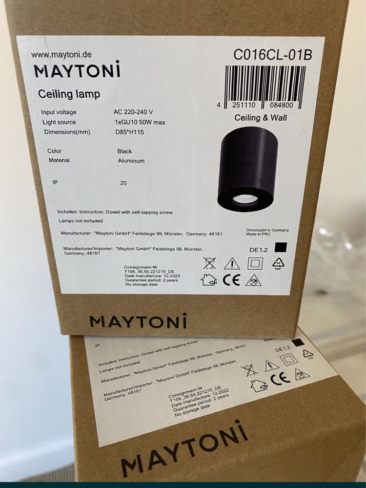 Maytoni - Spot ALFA C016CL-01B