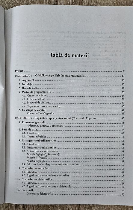 Aplicații Web la cheie. Studii de caz implementate în PHP