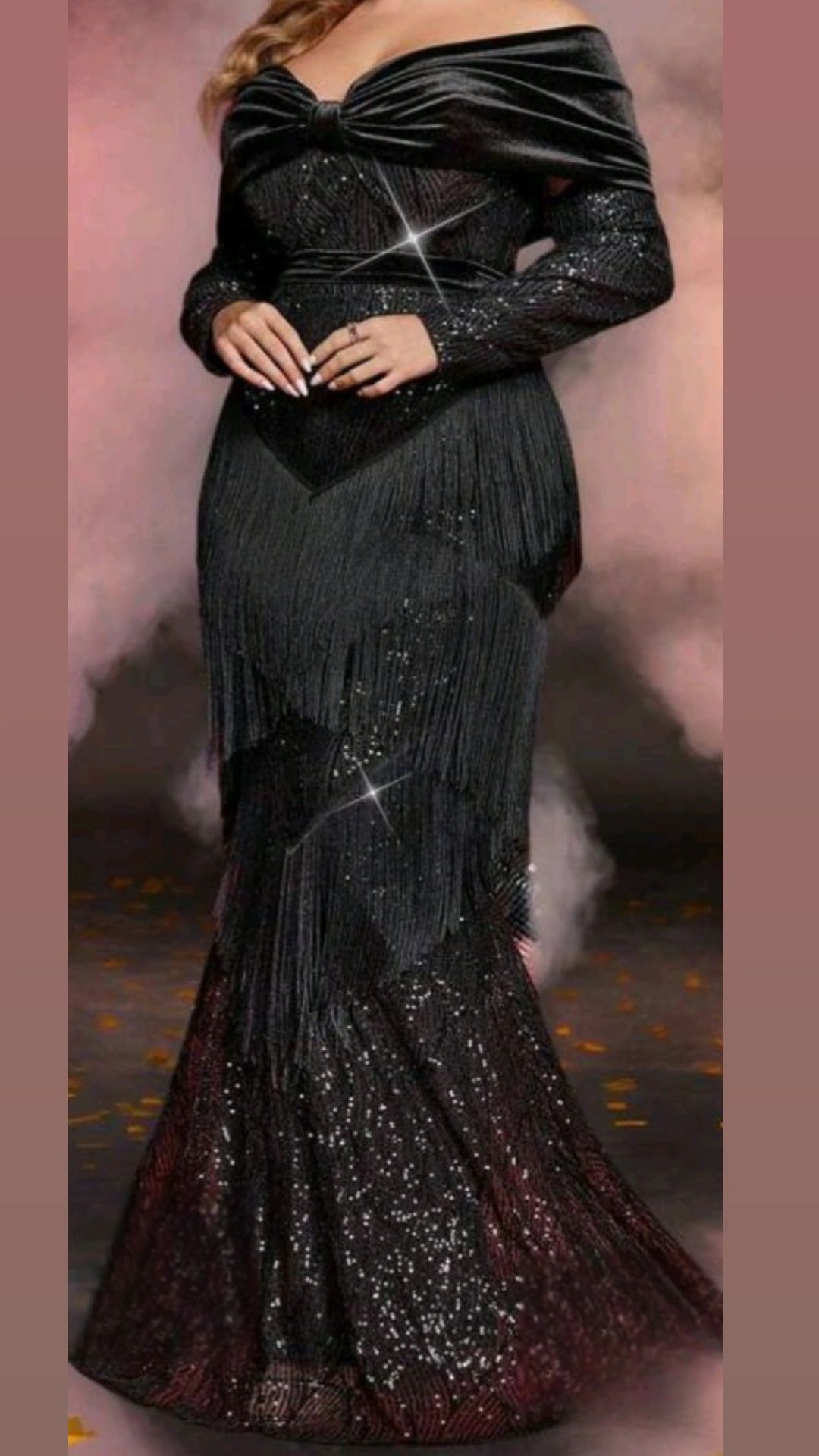 Rochie Lungă Elegantă Nouă De Ocazii (marime EU 48/UK 20)a