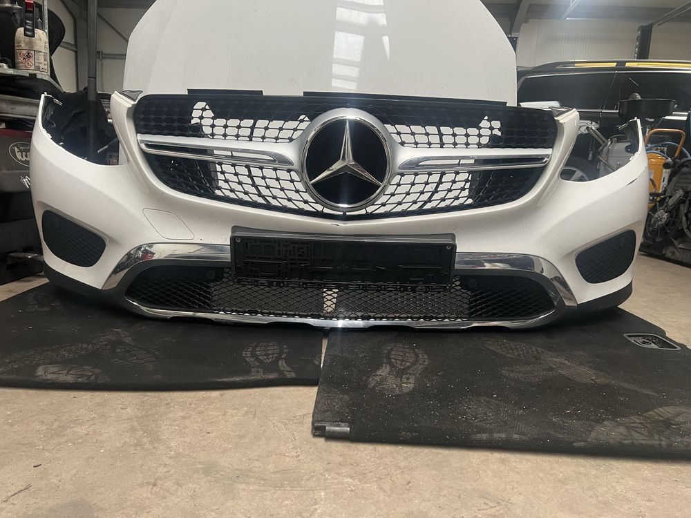 Mercedes GLC W253 челен удар/ капак/калници/броня/фарове/маска