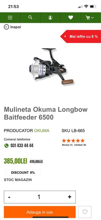 Okuma longbow 6500