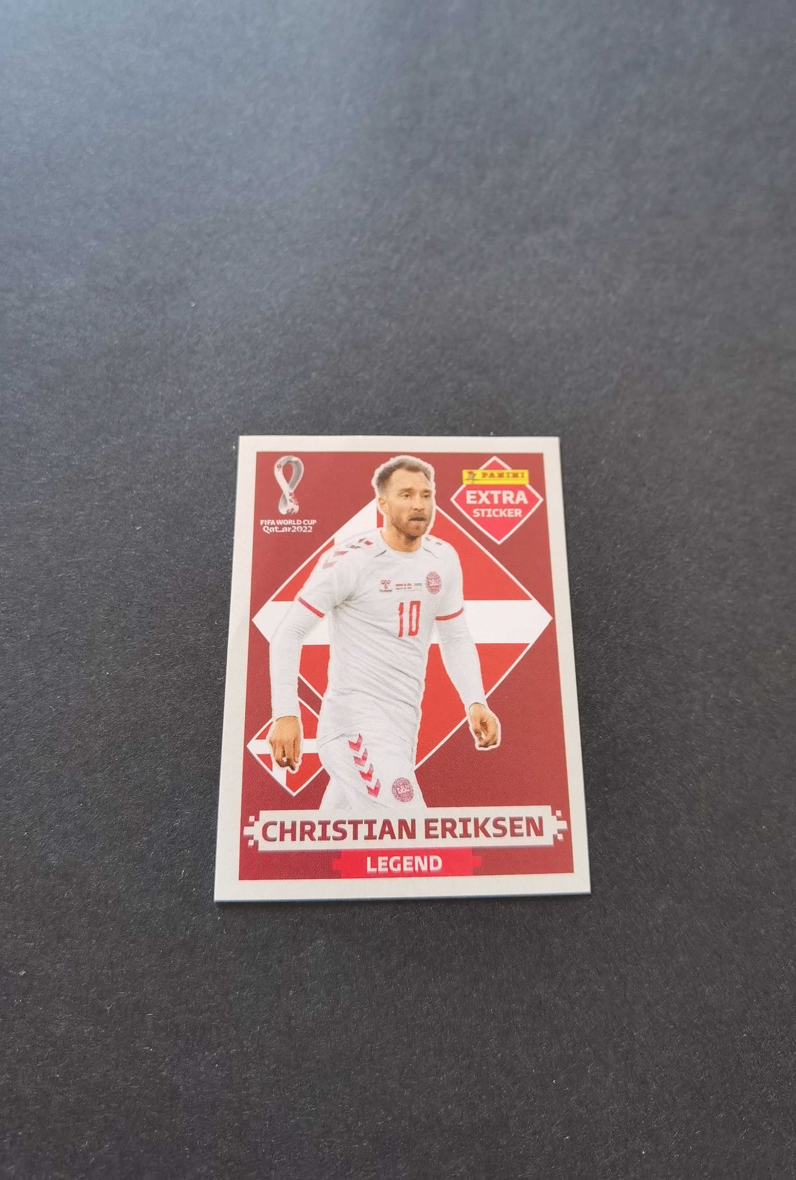 Стикер Panini World Cup 2022 Christian Eriksen Extra Base