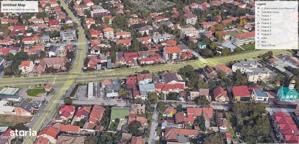 Vand spatiu mixt si  teren 576 mp Strada Maresal Averescu Timisoara