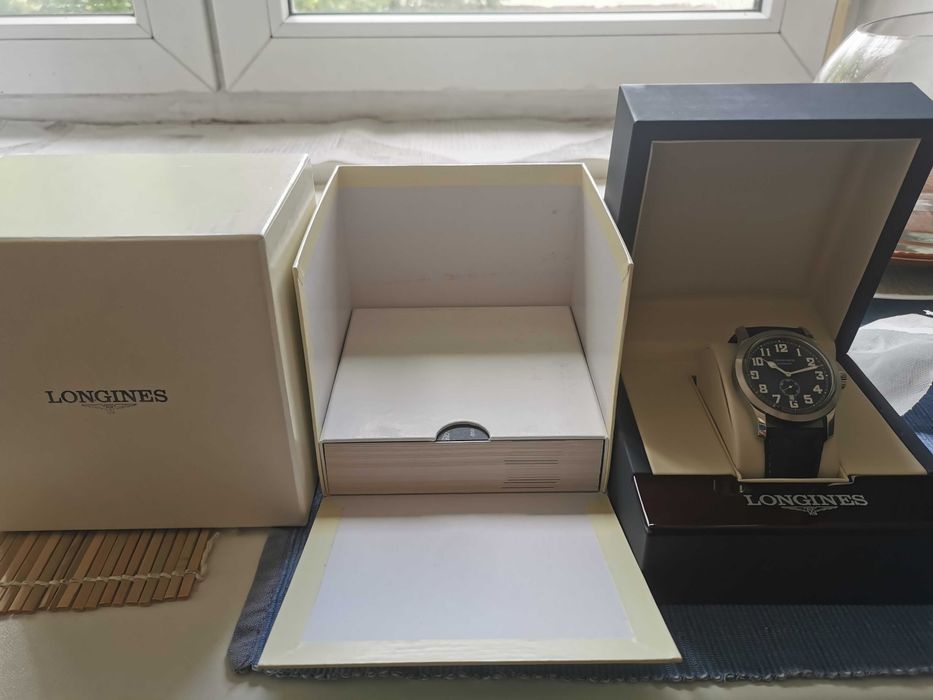Ceas Longines Heritage Military acte cutie impecabil