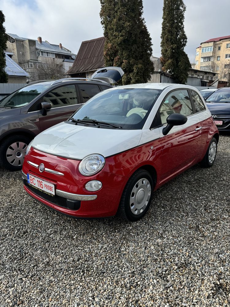 Fiat 500 1,2 benzina 69 Cp, An 28.06.2012, Euro 5, 125000 km