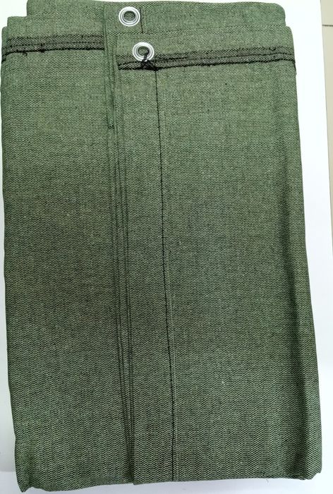 Полог брезентовый, 2x3 м, плотность 400 г/м2, люверсы шаг 1 м