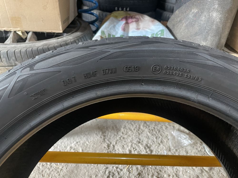 2бр. 225/45/18 Continental Eco Contact 6, 6мм, ДОТ 2019
