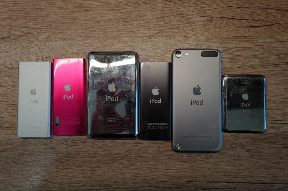 Lot Apple Ipod 6 buc Classic gen 7 Nano gen 5 si 3 red product Touch