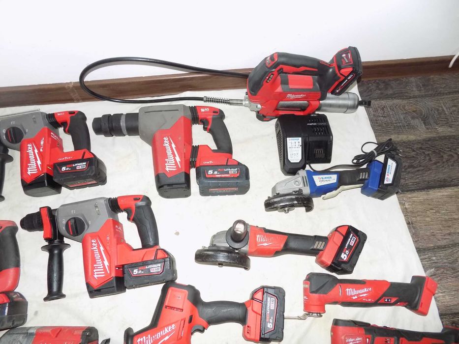 Milwaukee M 18 CHPX ,M18 FDD3 , M18 FJS , M18 FRAD 2 ,Flex 18V Berner